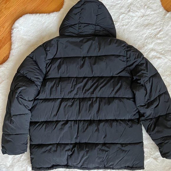 GAP Pure Recycled Big Puffer Jacket XL Black - Picture 3 of 4